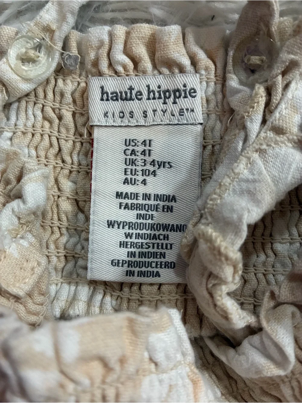 Haute Hippie cotton rayon